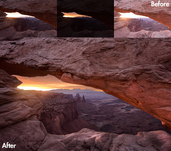 Mesa arch