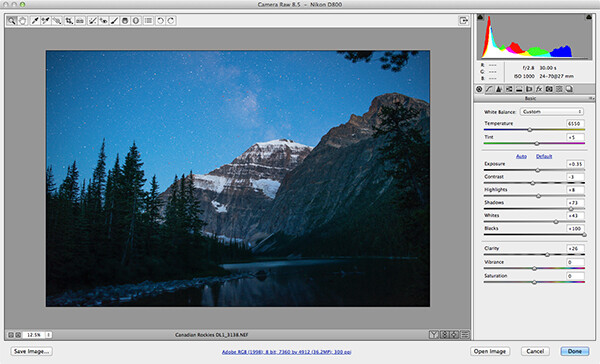 Adobe Photoshop Camera Raw has some powerful noise reduction tools