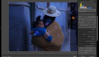 Post-processing in Lightroom