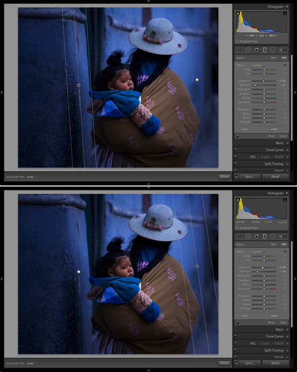 Post-processing in Lightroom