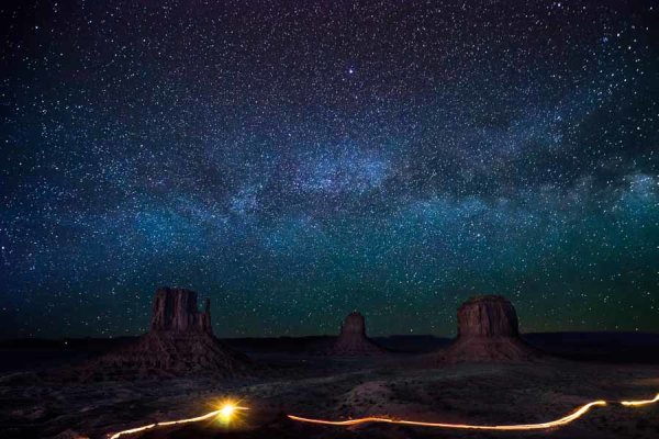Milky Way Over Monument Valley | James Brandon