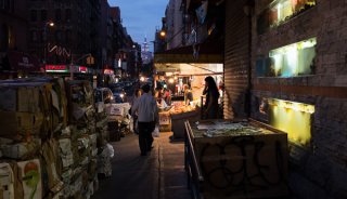 Chinatown at Night. Subtle but strong and natural colors.