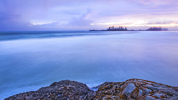 This seascape image was shot at 24mm. The clarity and colour was amazing, this has been edited in Photoshop
