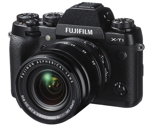 The mirrorless Fuji XT1 uses an APS-C size sensor but is much smaller than traditional DSLRs, making it a compelling option for photographers who value portability along with excellent image quality.