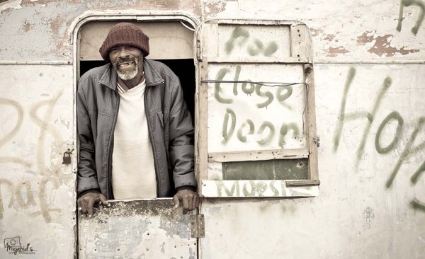 Freek, the fisherman. I said hello to him as I passed by his caravan. We chatted for a while before I opened my camera bag and requested a photo.