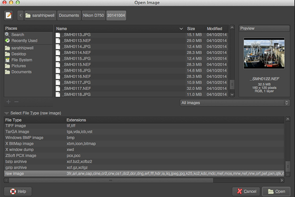 Opening-RAW-file-in-GIMP