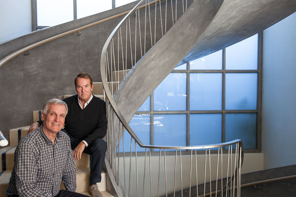 Lead architects of a high-end design firm.