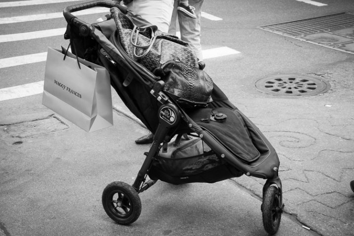 Stroller, SoHo, NYC.