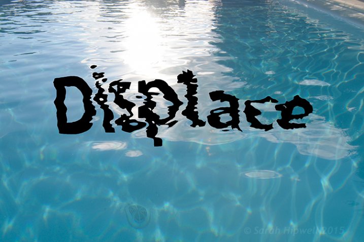 Displace-in-water-map-applied