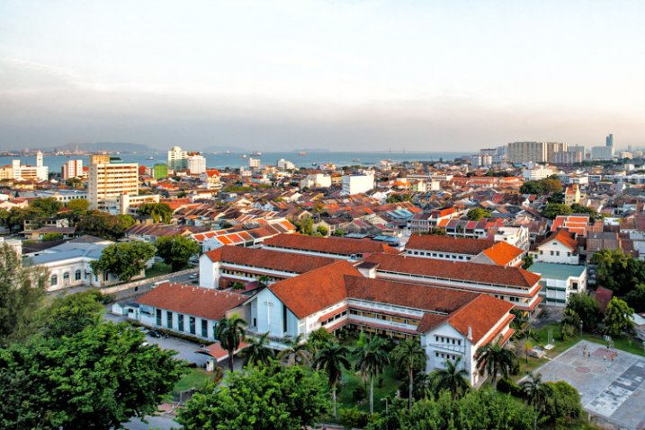 Before applying the effect to a photo of Penang, Malaysia.