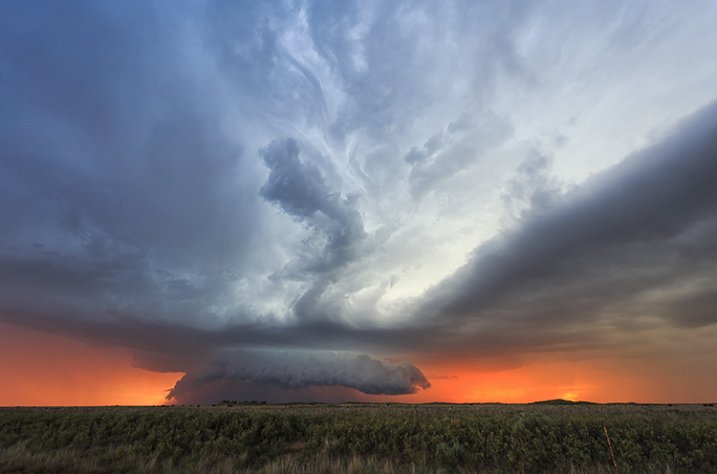 "Sunset Supercell " © Marko Korosec