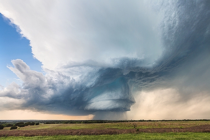 © Kelly DeLay. Hico, TX Supercell