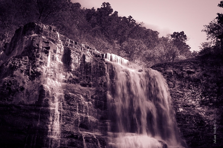 Sepia Waterfall (2)