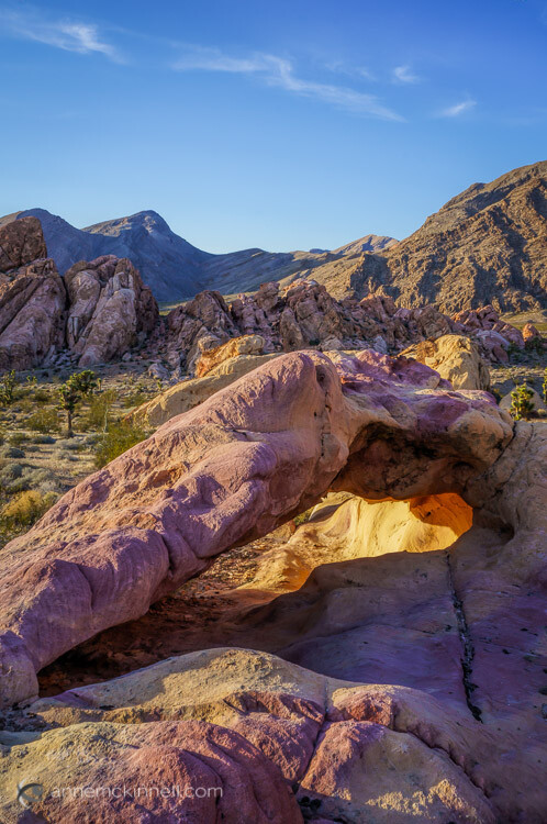 Arch at Whitney Pocket, Nevada, by Anne McKinnell