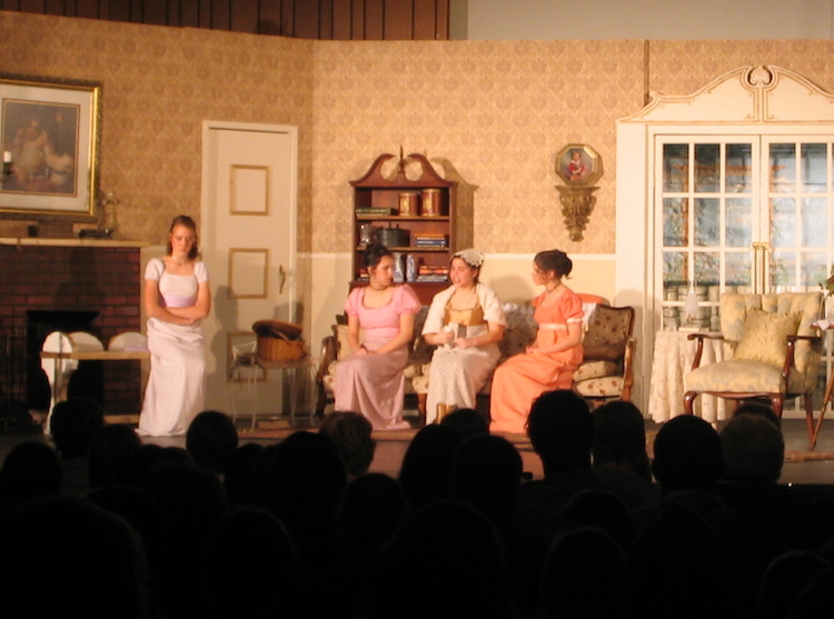 A while back I went around taking pictures at a high school production of "Pride and Prejudice." I thought people would excuse my actions since I had a camera, but in reality I was likely bothering the audience and possibly even distracting the performers.