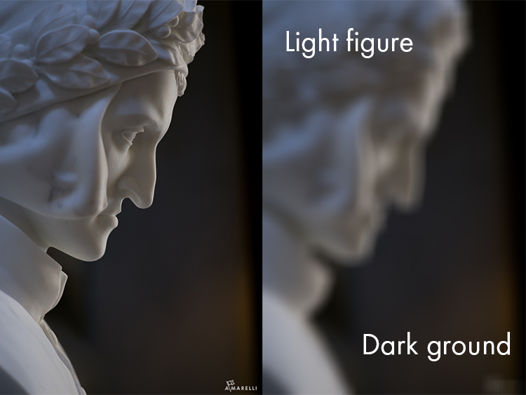1 Light figure on a dark ground