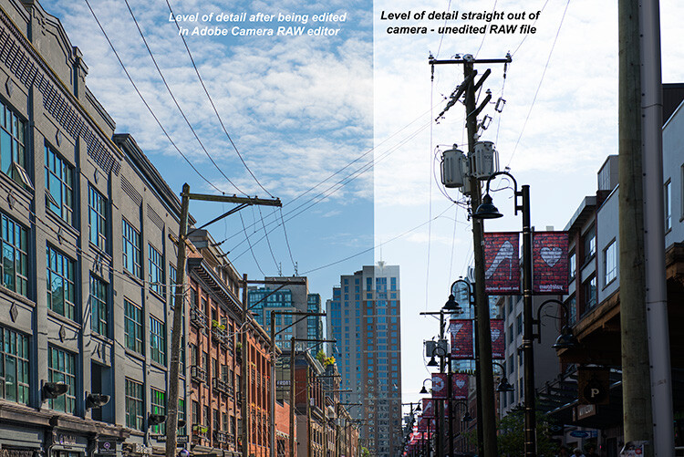 5 Reasons To Should Shoot Your Landscape Images in RAW 2 Recovered details in a street scene, overall much more detail can be seen.