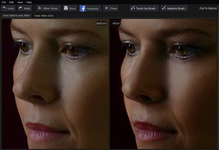 Portrait Pro v12 Studio Max Editing Software Review 6 Subtle is best in my books. I like to see wrinkles and pores!