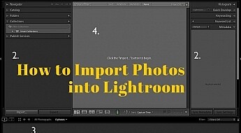 Import photos into Lightroom