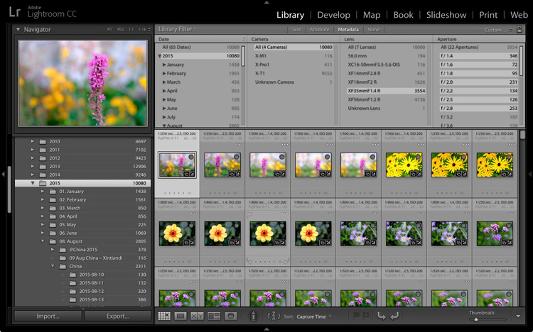 A brief introduction to Lightroom