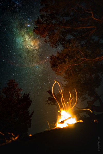 Milky Way Fire