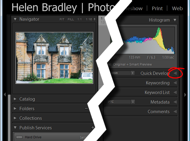 Lightroom interface quiz - image for question 3