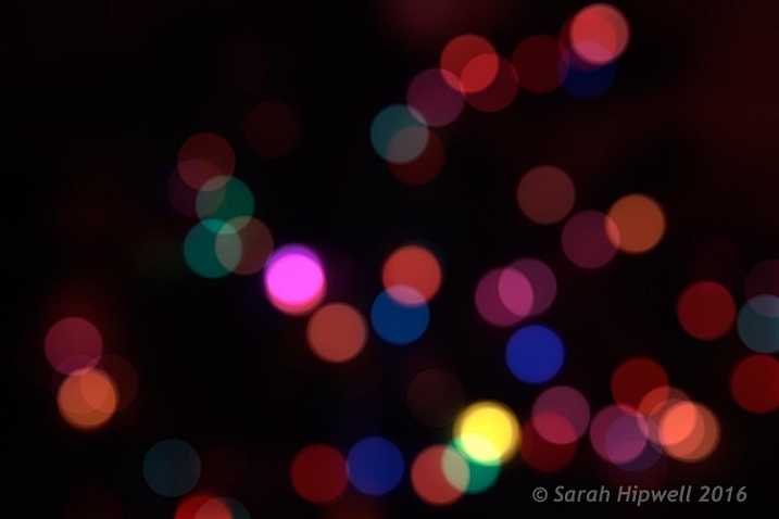 Bokeh-from-christmas-tree-lights