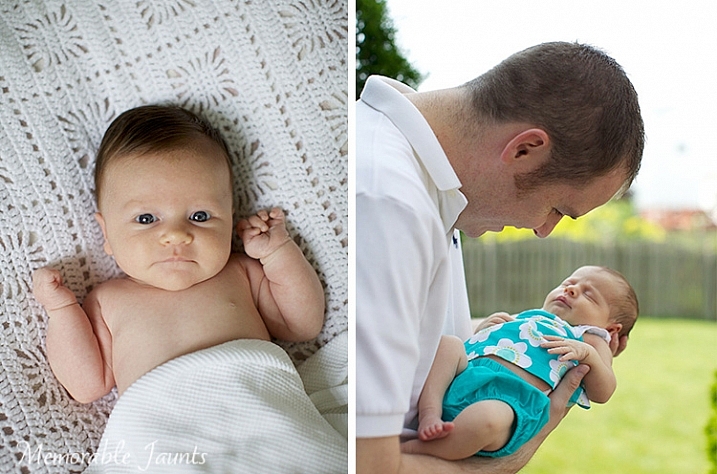 My only attempts at Newborn Photography.