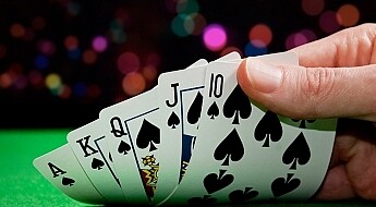 Playing-cards-with-bokeh-background