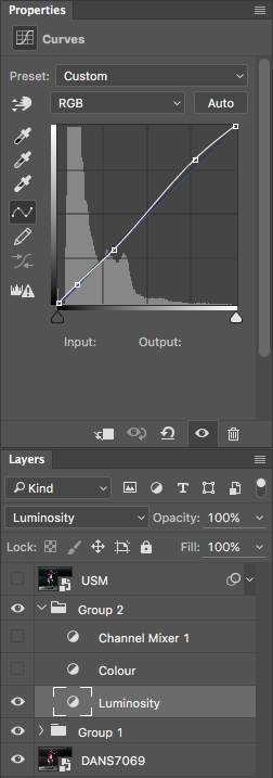 Contrast Curve Layer