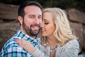 I took most photos of this couple at smaller apertures, which made this one at f/1.8 really stand out.