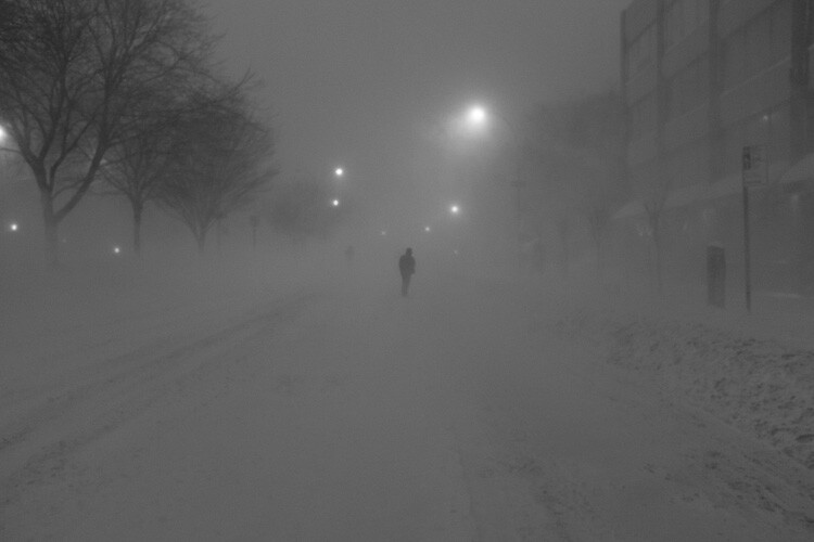 Lower East Side Snowstorm