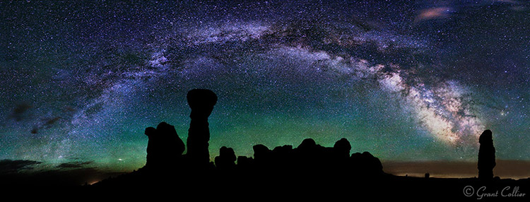 Milky Way Arches National Park