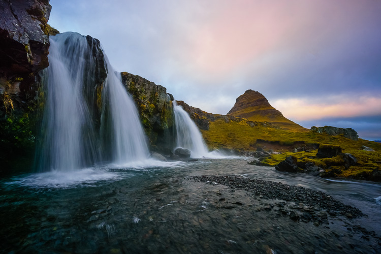 Kirkjufellsfoss, Iceland by Anne McKinnell