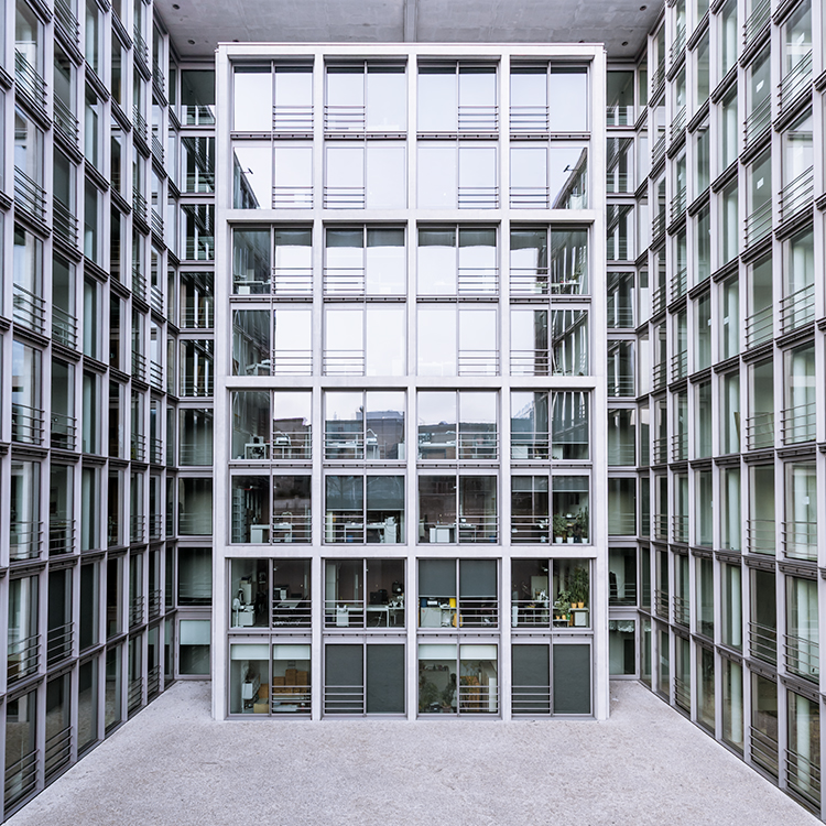 Bürogebäude des Deutschen Bundestages in Berlin,, Deutschland.