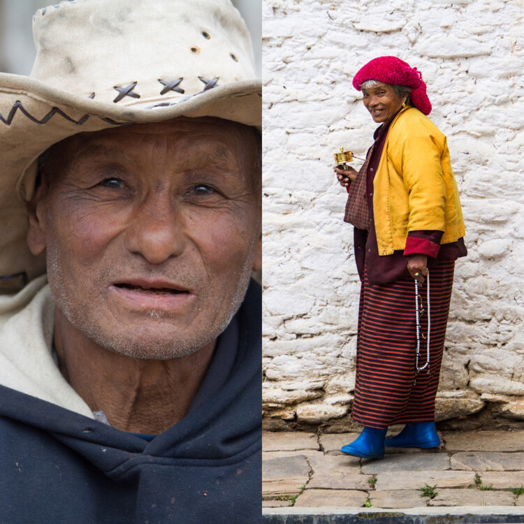 Portraits in Bhutan