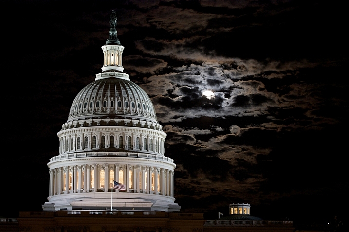 The Capital Building in Washington DC is stunning at night, and I wanted to capture the full moon rising behind it. This was the sixth night I made a trip to the monument. Persistence paid off.