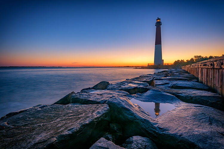 For the lighthouse image- Shot at 16mm, f/16, 15 seconds, ISO 64. I simplified my composition down to two elements, the reflection in the foreground, and the lighthouse in the background. Knowing the lighthouse would be there regardless of where I stood or how I zoomed, I focused on getting the reflection right, and letting the rest of the composition fall into place. 