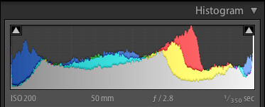 Adjusted histogram.