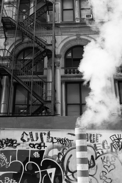 Smokestack and Graffiti, New York