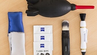 An overview of essential cleaning items.