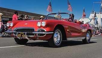 Lightroom adjustment brush, lightroom mastery course, lightroom mastery, dps, corvette, chrome, parade