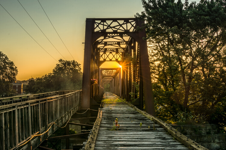 Using TPE I was able to determine the exact day that the sunrise would aline with the bridge to capture a one of a kind image.