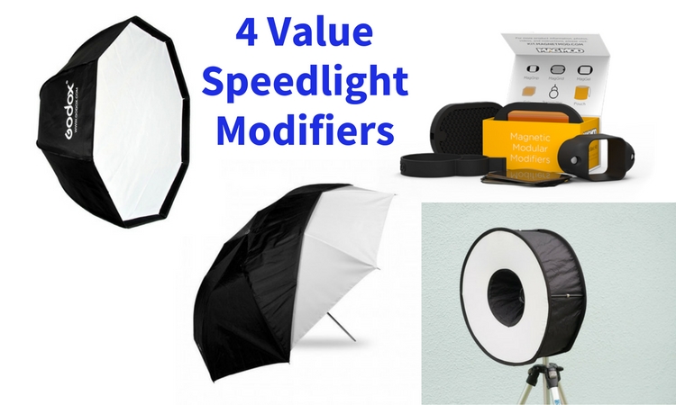 4 Value Speedlight Modifiers
