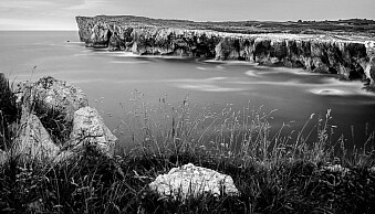 Black & white landscape in Lightroom
