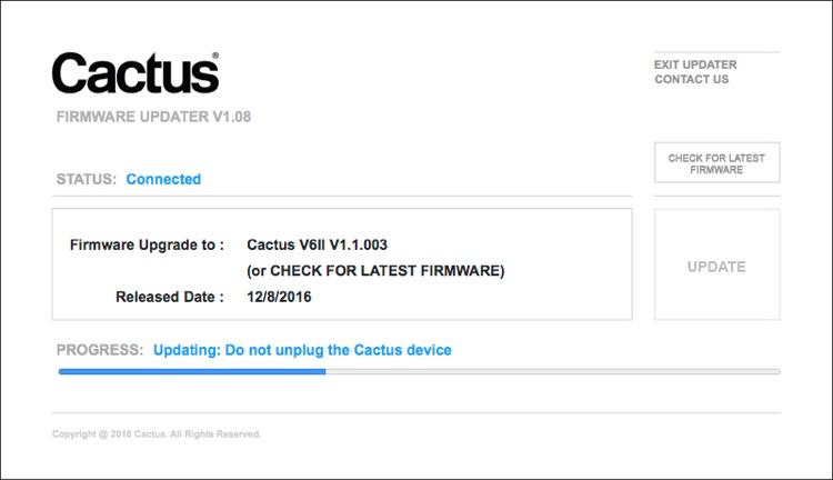 Cactus Firmware Updater