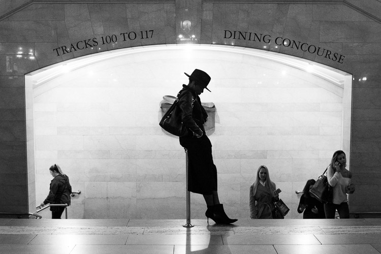 Grand Central Woman, NYC