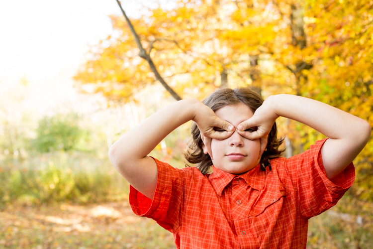 Allowing kids to be goofy and suggest some of the poses they take. Can result in genuine fun during a shoot. 