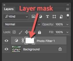 layer-mask-ps - adding color in Photoshop