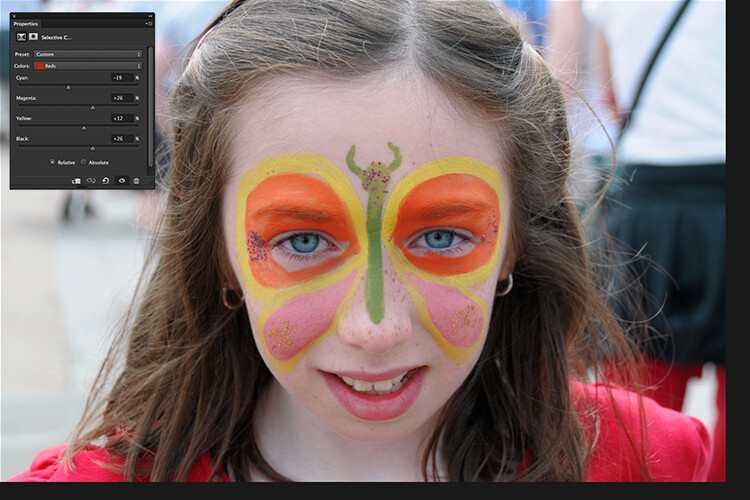 My 3 Go-To Adjustment Layers in Photoshop 15 becky-after-selective-color